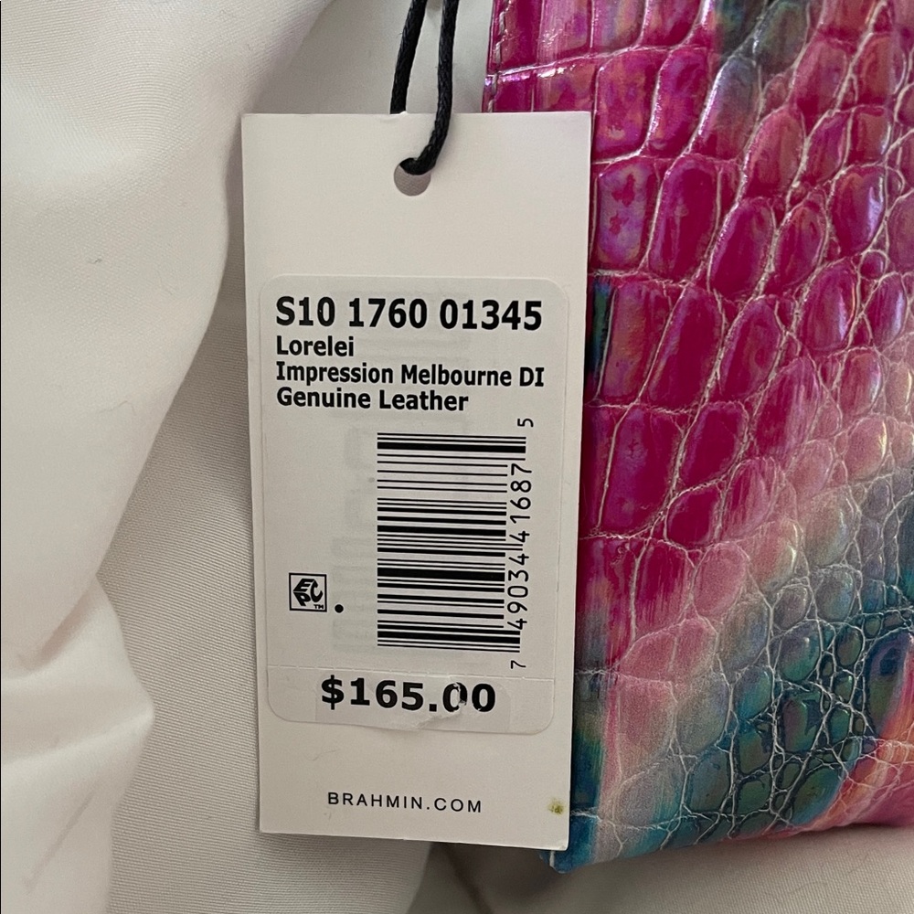 NWT Brahmin Lorelei Impression Melbourne Shoulder Bag - Picture 2 of 3